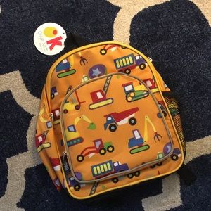 NWT kids size wildkin construction backpack